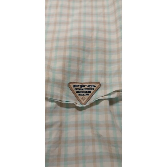 Columbia PFG Vented Shirt Mens L Outdoor Hiking Fishing Button Short Sleeve - Picture 11 of 11